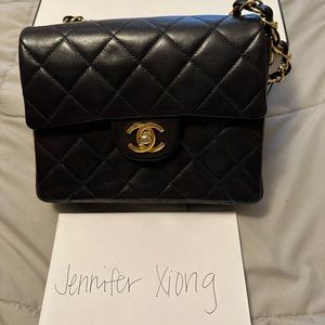 Vintage Chanel Square mini flap